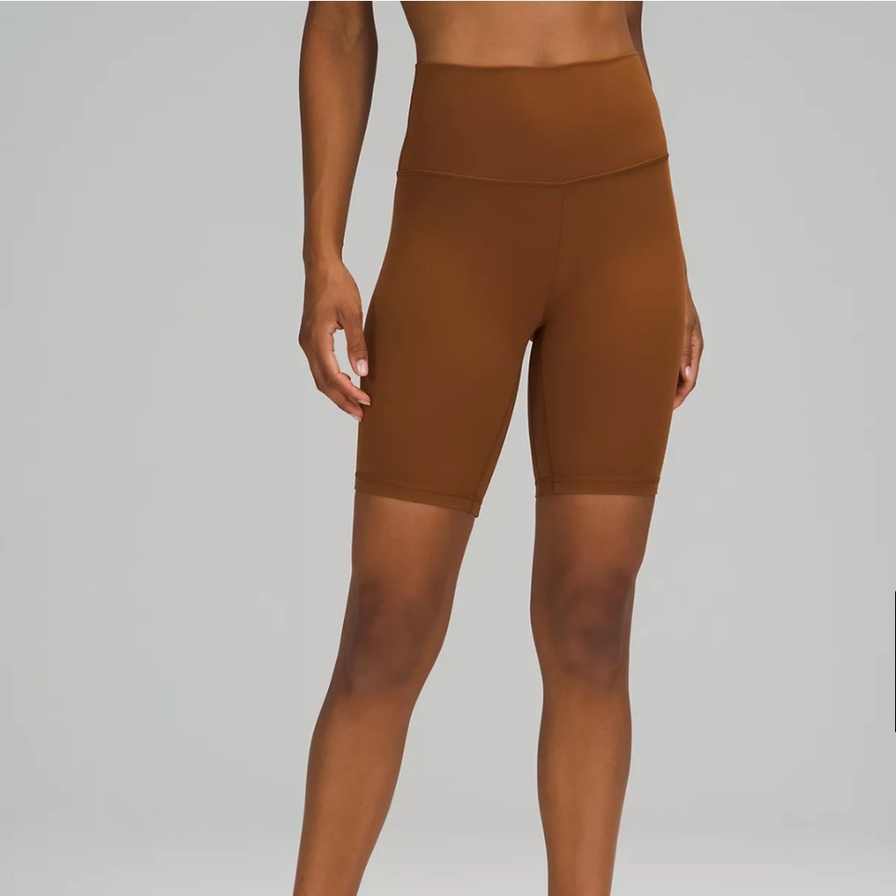 NWT lululemon Align High-Rise Short 8" Copper Brown Size 4